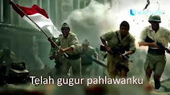Video Mix - Lagu Gugur Bunga + Lirik - Wajib Nasional Ciptaan Ismail Marzuki - Playlist 