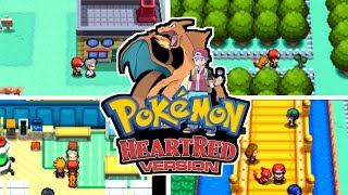 Pokemon ROM HACK SHOWCASE - Pokemon Heart Red ( Heart Gold Rom Hack ) 