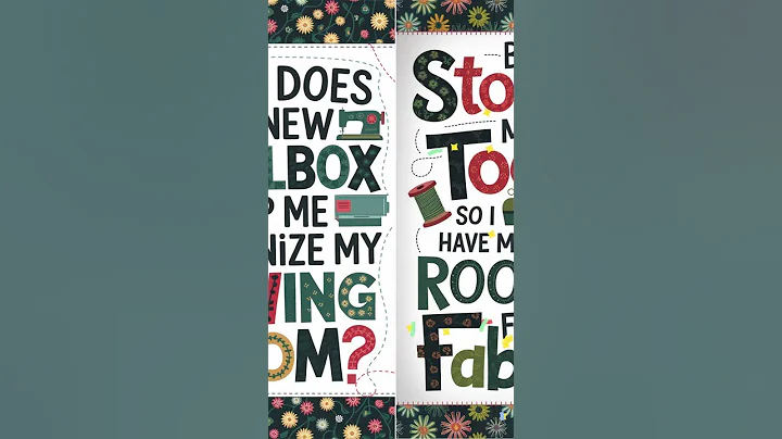 🧵 "How My New Toolbox Cleared Space for More FABRIC!" 🧵