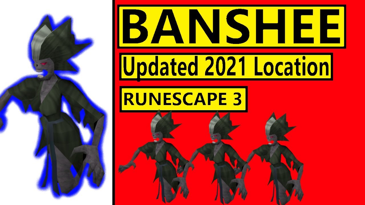 Runescape 3 Banshee Location Updated 2021 Slayer task YouTube