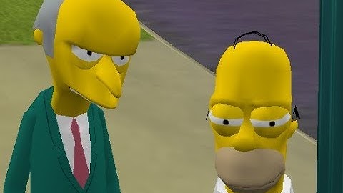 The Simpsons Hit & Run - Sunday Drive Mod by Colou Part 1