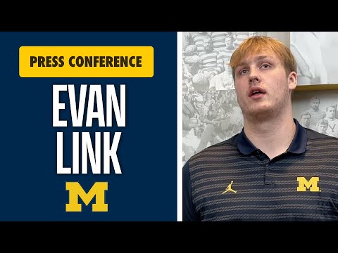 Evan Link On Up And Down First Season As Starter, Switching To Left Tackle | Michigan Football