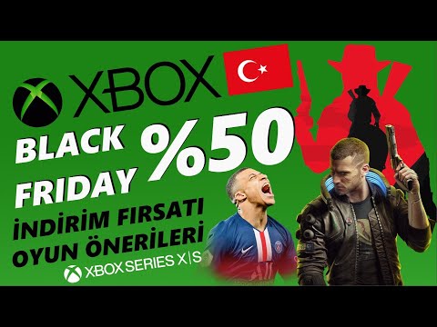 BLACK FRIDAY XBOX STORE İNDİRİMLERİ %50 KARA CUMA İNDİRİMLERİ (Xbox Series X/S)