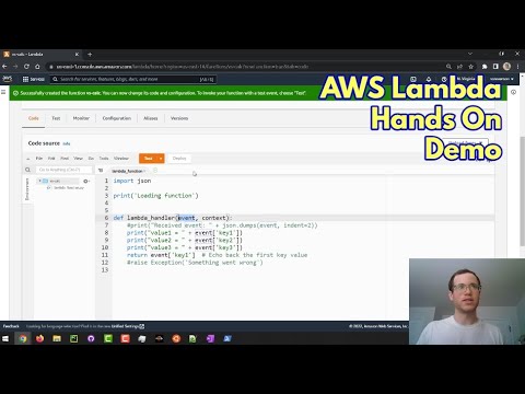 فيديو: كيف أقوم بإنشاء تطبيق AWS Lambda؟