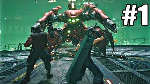 FINAL FANTASY VII Remake Intergrade  - PART 1 Gameplay Walkthrough ON PS5