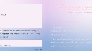 How to Remove Items from Cart Using Sessions in CodeIgniter