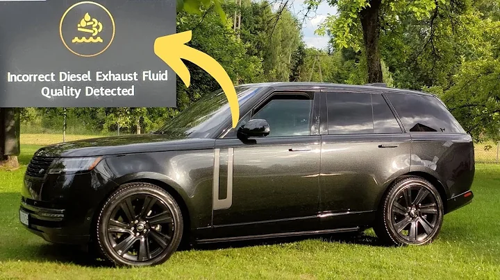 “Incorrect diesel exhaust fluid quality detected” warning in Range Rover