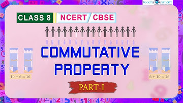 Rational Numbers | Commutative Property for whole numbers - Part 1| #class8 #chapter1 #maths