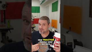 These mini buckets from Tractor Supply are actually genius #storage #hack #shorts