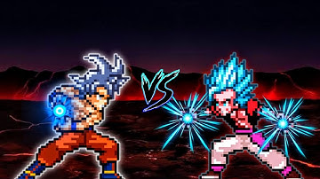 Goku MUI (Inseph) (New) VS Gogeta SSB in Jump Force Mugen