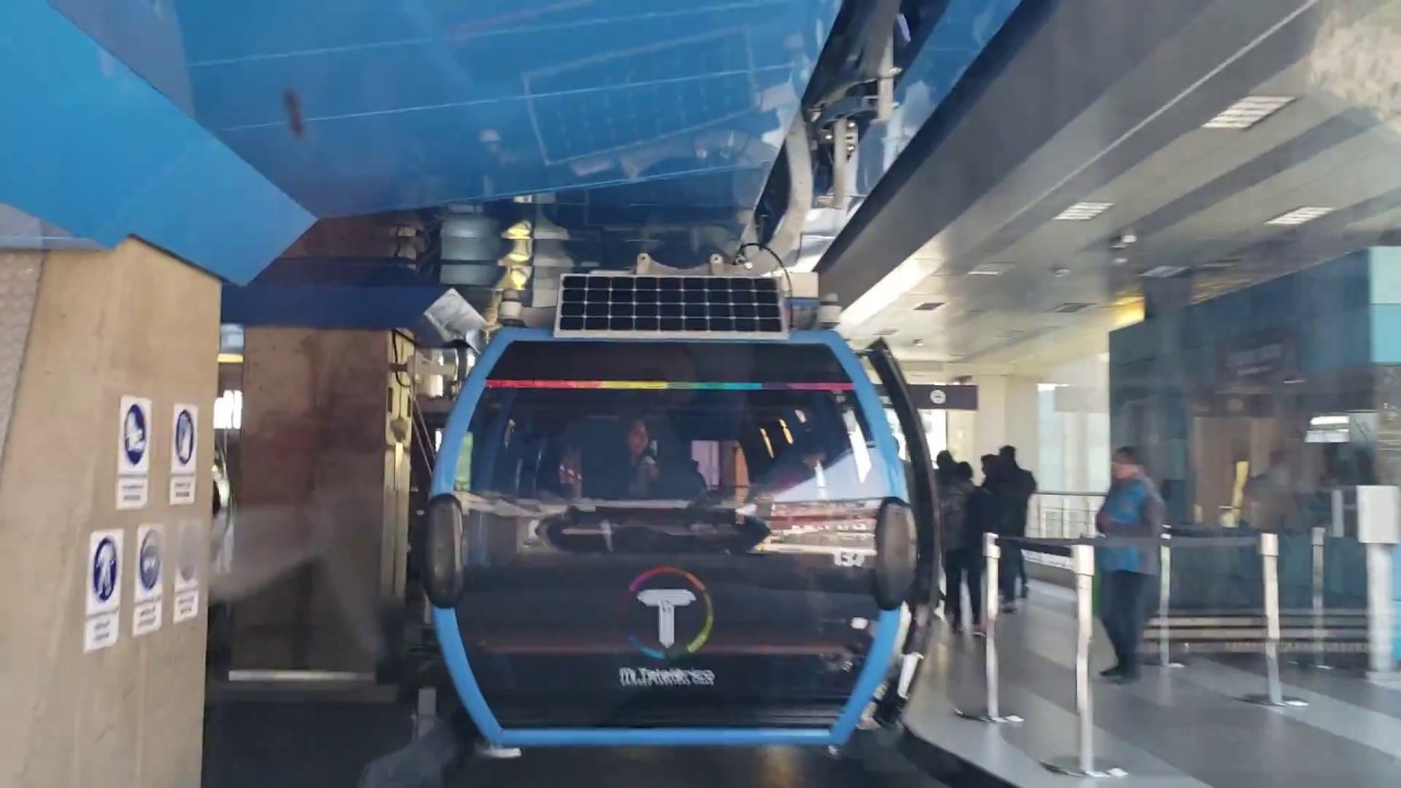 Recorrido en Mi Teleferico Linea Celeste: El Prado hasta Av. El Libertador