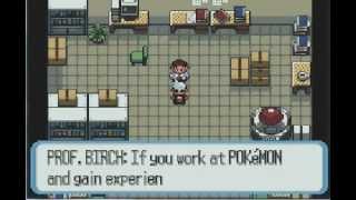 Let's Play Pokemon Ruby Version-Episode 2- I Choose You!