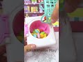 Satisfying Asmr Videos | kitchenette play #asmr #mini #toys #kids #shorts #viral #minitoys #unboxing