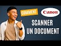 Comment scanner un document avec imprimante Canon TS3150
