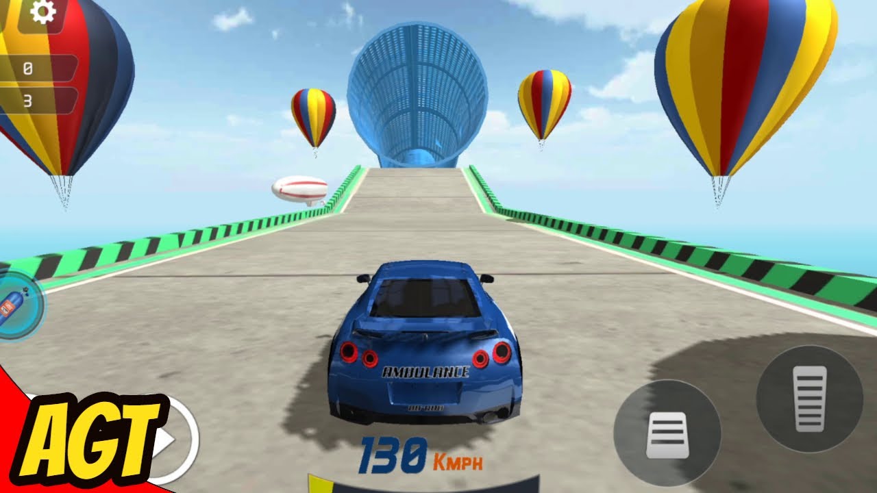 Ambulance Stunts Mega Ramp - 1 to 12 - Android Gameplay 1