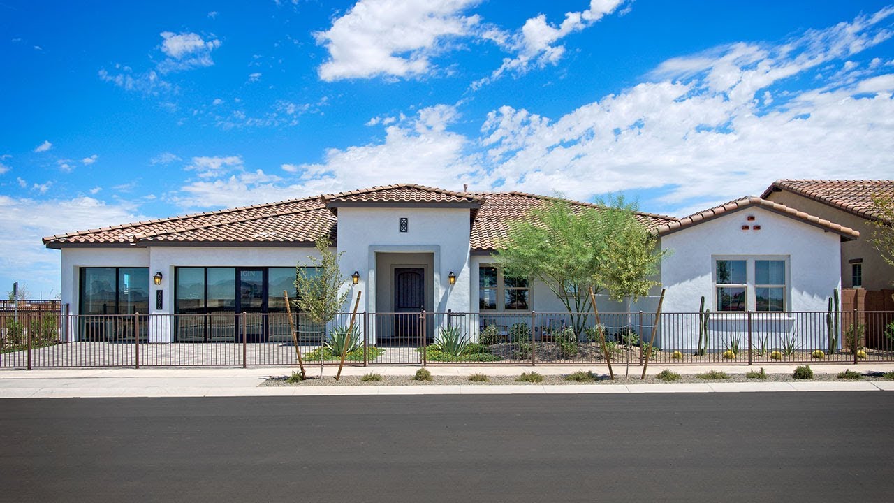 Plan 7513 Origin at Gateway Quarter Queen Creek, AZ YouTube