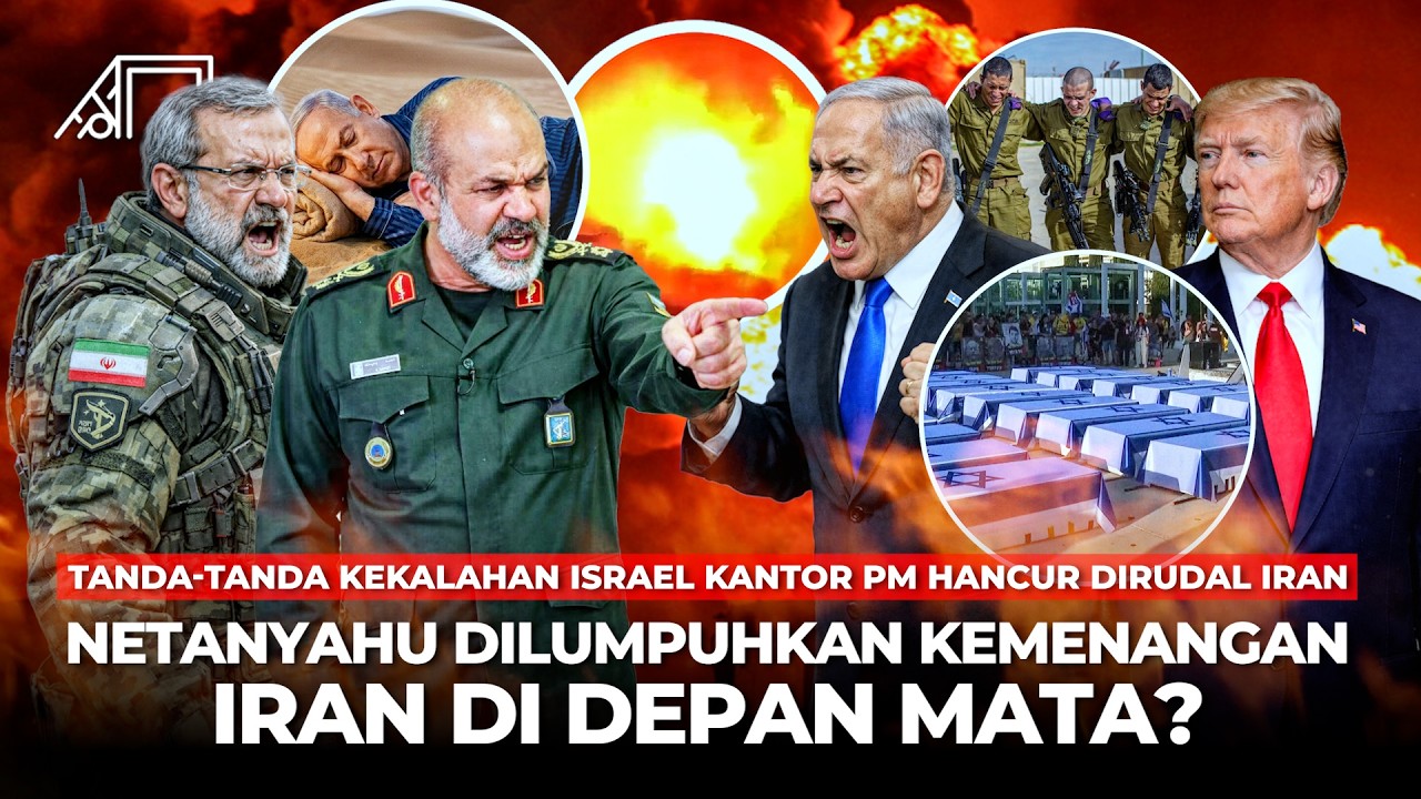 Serangan Iran Hancurkan Kantor Perdana Menteri! Rudal Iran Lumpuhkan Tel Aviv