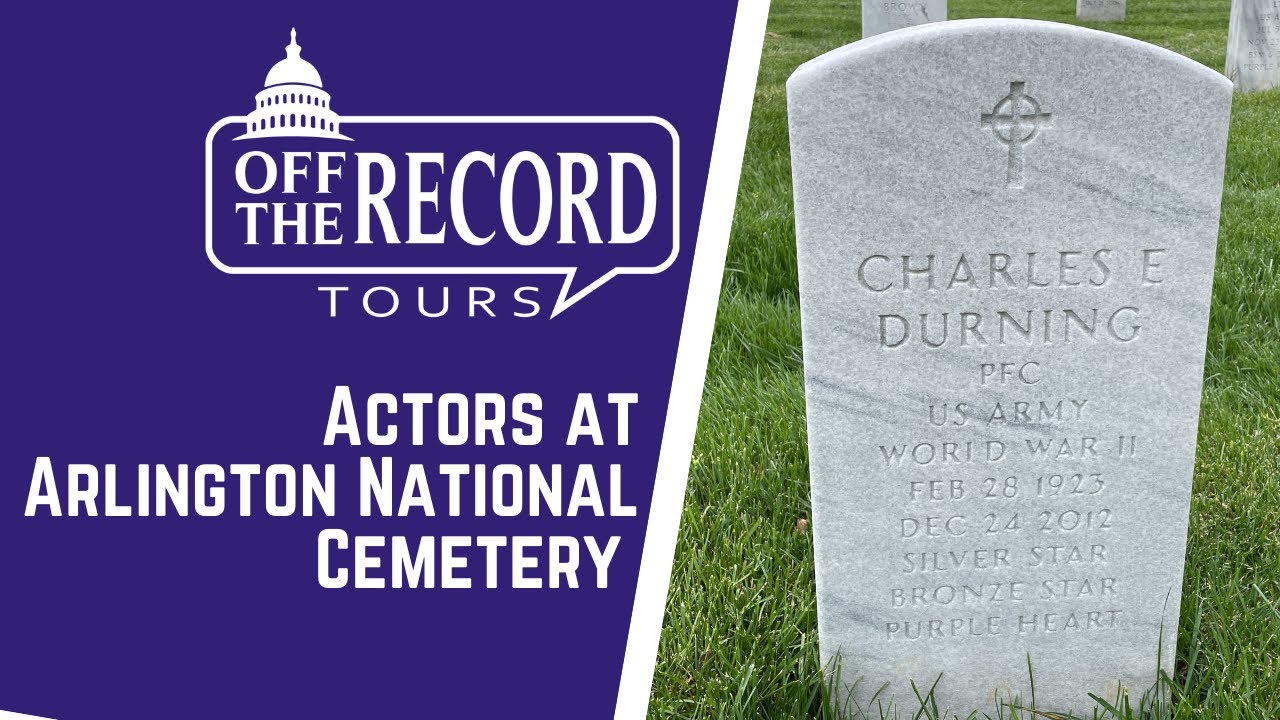 Actors At Arlington National Cemetery