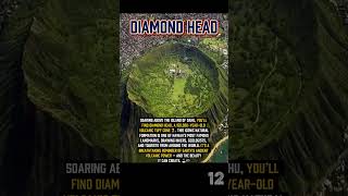 Diamond Head: The Ancient Guardian of Oahu 🛰️  #history #amazingfacts #doyouknow #motivation