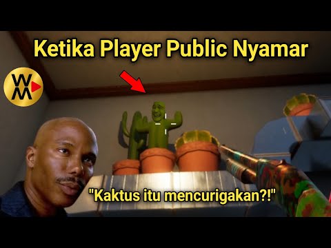 Ketika Player Public Nyamar Jadi Yang Aneh Aneh | Meccha Chameleon