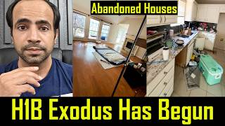 H1B Indians Abandoning Houses in America | House Prices Falling