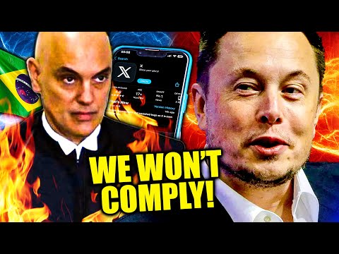 Elon Musk DEFIES Brazil’s CRACKDOWN on Free Speech!!!