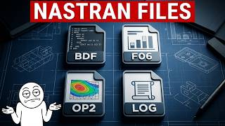 MSC Nastran File Types Explained: BDF, F06, OP2, and More