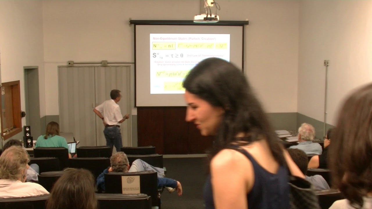 DERC talk #1 by José Ademir de Lima:  "Cosmic Concordance vs Grav. Induced Matter Creation Models"