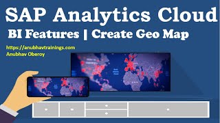 SAP Analytics Cloud Training - Working with Geo Maps | End to End SAC Tutorial | SAC Certification