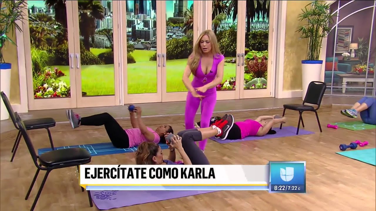 CLAUDIA MOLINA TE COMPARTE SUS SECRETOS PARA PONER EN FORMA A KARLA MARTINEZ