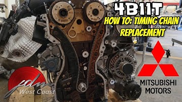 How To: Replacing Timing Chain on the Abandoned Mitsubishi Evo X | Part 2