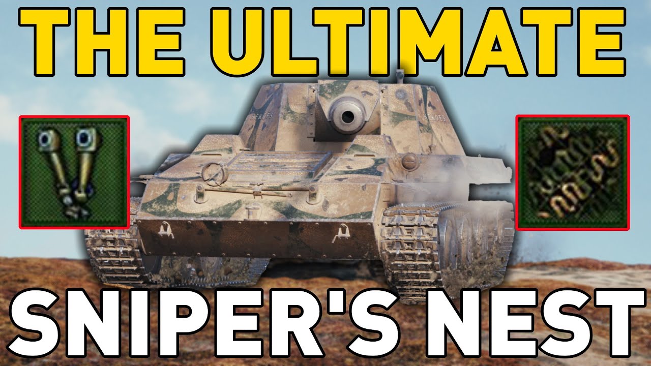 The ULTIMATE Sniper's Nest in World of Tanks! YouTube
