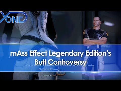 Mass Effect Legendary Edition's Butt Controversy