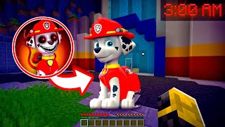 NUNCA SIGAS A MARSHALL PAW PATROL A LAS 3 AM EN MINECRAFT 😱 by Massi 81,180 views 4 days ago 11 minutes, 53 seconds