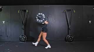 Barbell Pendulum Lunge