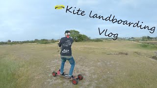 Power Kiting ? Kite landboarding ? land kiteboarding ? flyboarding ? Wheely windy boardy boyz Vlog