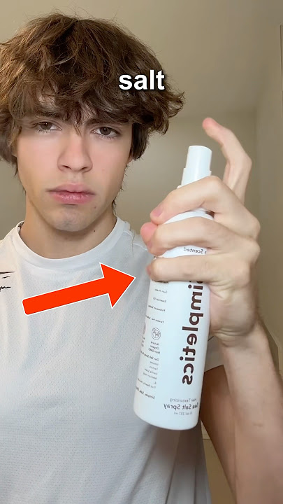 How actually use Sea Salt Spray 🤝