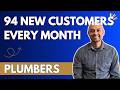 94 New Customers Every Month: AI SEO For Plumbers