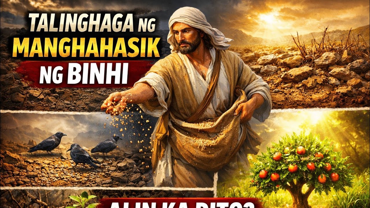 Bible Study: Kahulugan ng Talinghaga ng Manghahasik! Alin ka sa Apat na Lupa?