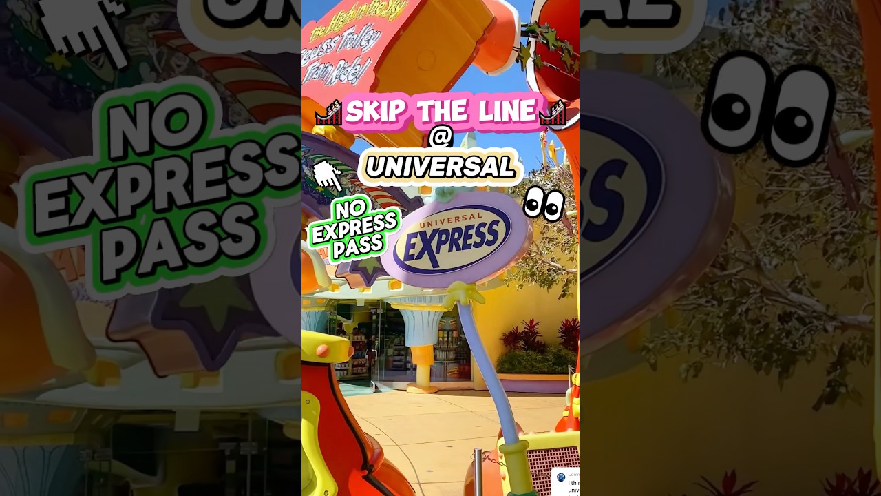 SKIP Long Universal Lines WITHOUT Express Passes 👀🎢(Here’s How!)