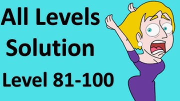 Save The Girl _  level 81-100   All levels solution Part 5 Gameplay Walkthrough