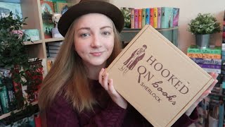 РАСПАКОВКА БОКСА HOOKED ON BOOKS ✨ Шерлок ??