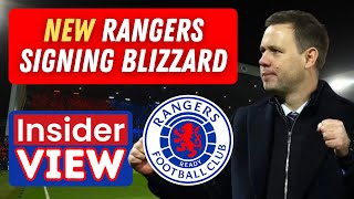 🚨 'MASSIVE'! Rangers ready THREE more top signings amid '£10m' deal claim - Hutton
