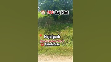 🏡 Prime 100 Gaj Plot for Sale in Najafgarh Sainik Enclave Part 1 – Ideal Investment Opportunity!