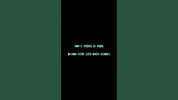 Top 5 tướng đi rừng nhanh nhất liên quân #liênquânmobile #xuhuong #shorts