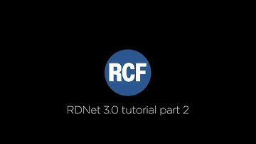 RDNet 3.0 tutorial part 2