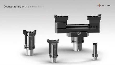 ARS Cartridge: Universal counterboring with a very clean cut