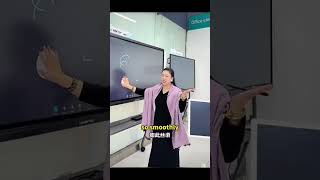 😳 Write With ONE Finger?! Smart Interactive Board 2026 🖥️✍️ #shorts