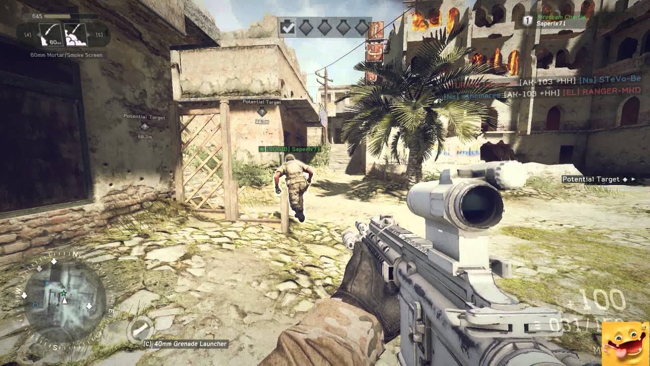 MOHW HS HK416 Somalia attack w/Saperix71