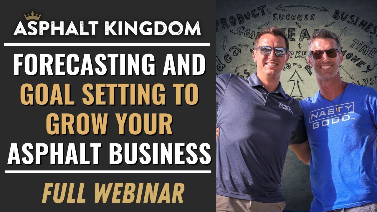 How To Forecast Growth and Setting Goals For Your Sealcoating Business